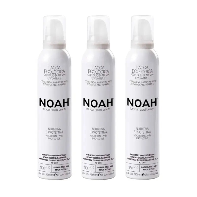 Noah Vitamin E Haarspray, Packung 3 x 250 ml.