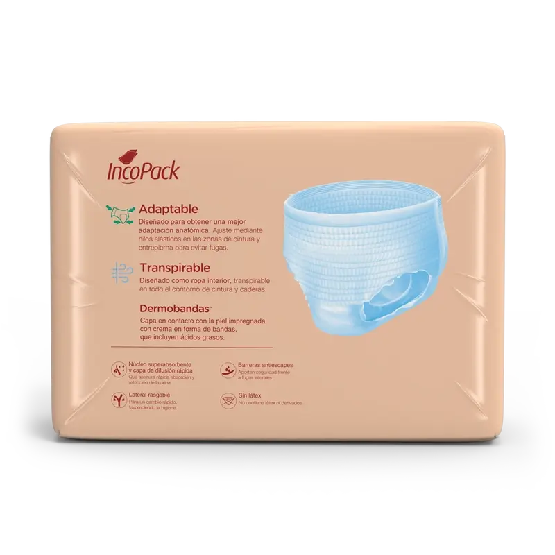 Incopack Pant Absorbent Night Pant Medium Size, 80 Stück.