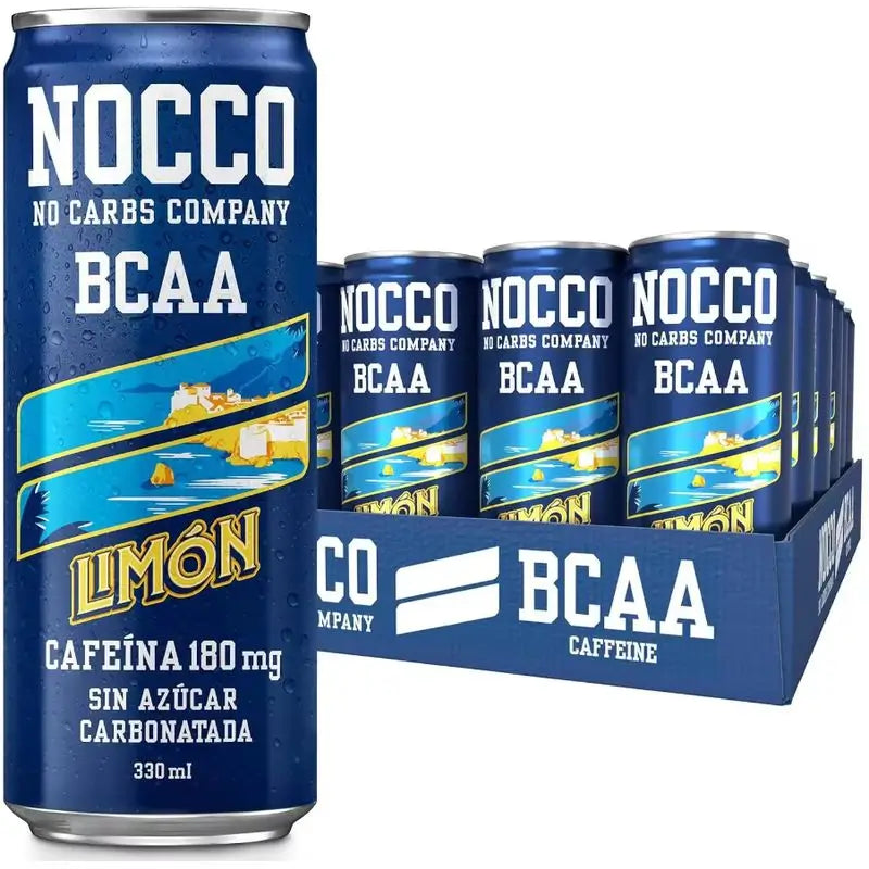 Nocco Pack Bcaa Lemon From The Sun, 12 Stück x 330 ml