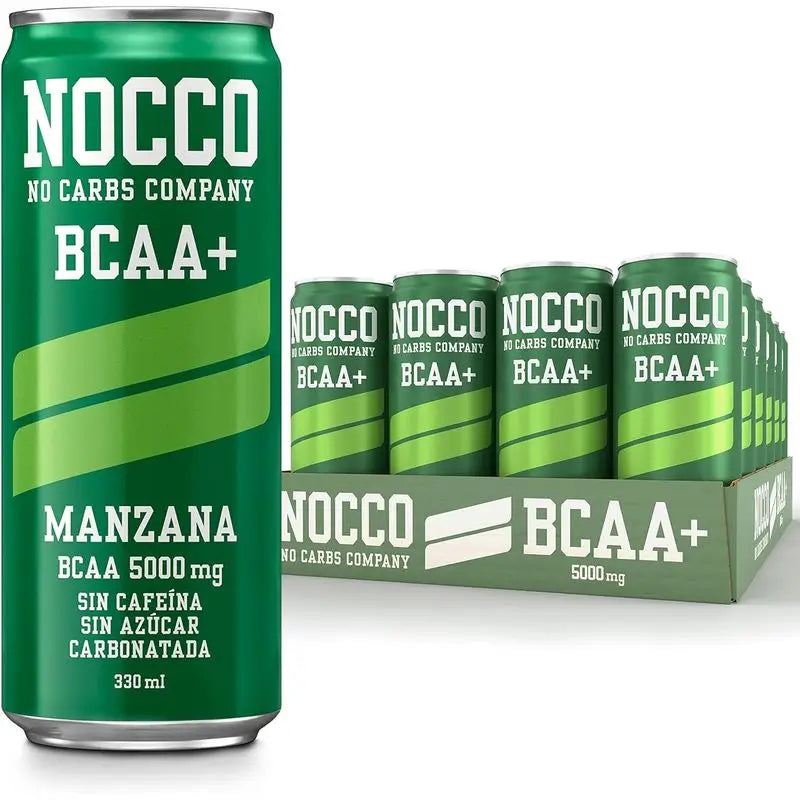 Nocco Pack Bcaa+ Apfel, 12 Stück x 330 ml