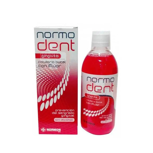 Normon Normodent GingiVITIS Fluoride Mouthwash 500 ml