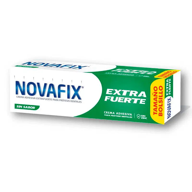 Novafix Extra Strong Flavourless Denture Adhesive Cream 20 g