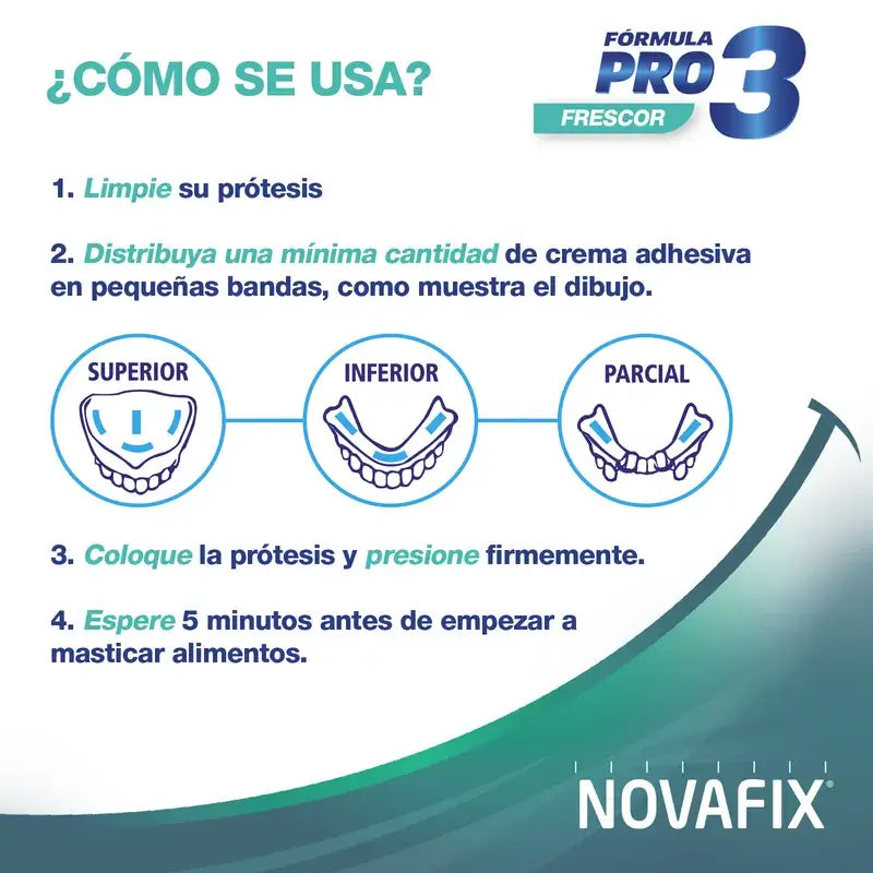 Novafix Pro 3 Freshness Gebiss-Haftcreme 50gr