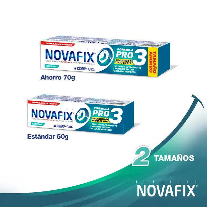 Novafix Pro 3 Freshness Gebiss-Haftcreme 50gr