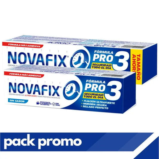 Novafix Pack Pro3 Flavourless , 71 gr + 50 gr gratis