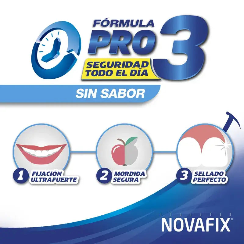 Novafix Pro3 Geschmacksneutrale Prothesen-Haftcreme , 50 g