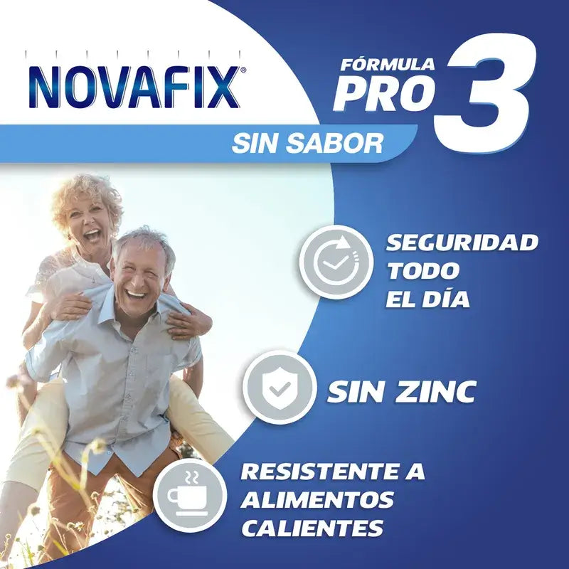 Novafix Pro3 Geschmacksneutrale Prothesen-Haftcreme , 50 g