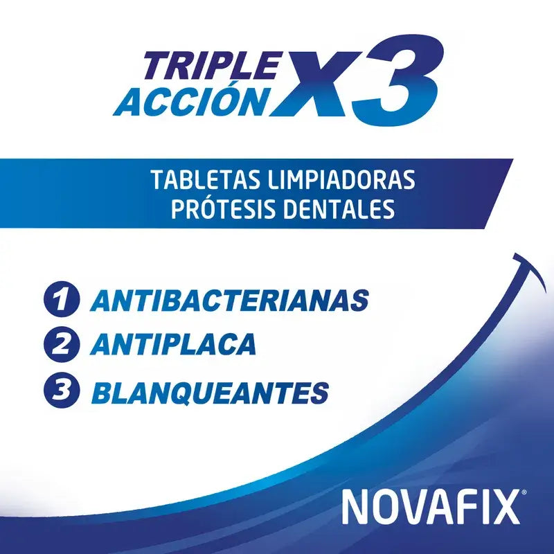 Novafix 3 In 1 Reinigungstabletten, 30 Tabletten