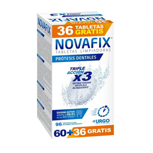 Novafix Triple Action Reinigungstabletten, 96 Einheiten