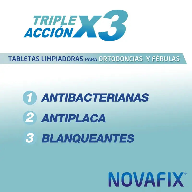 Novafix Kieferorthopädische Tabletten & Schienen , 30 Stück