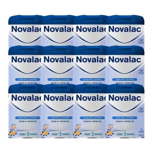 Novalac 1 Starter-Milch, Packung 12 X 800 g