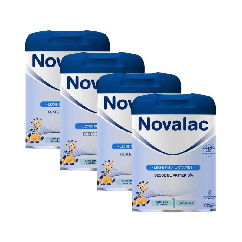Novalac 1 Starter-Milch, Packung 4 X 800 g
