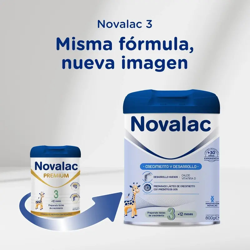 Novalac 3 Aufwuchs-Milch, 3X800g