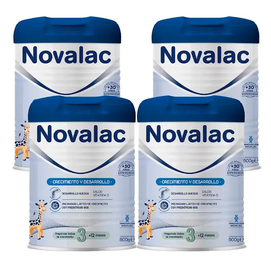 Novalac 3 Aufwuchs-Milch, 4X800g