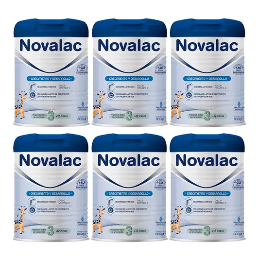 Novalac 3 Aufwuchermilch, 6X800 Gr
