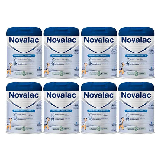 Novalac 3 Aufwuchermilch, 8X800 Gr