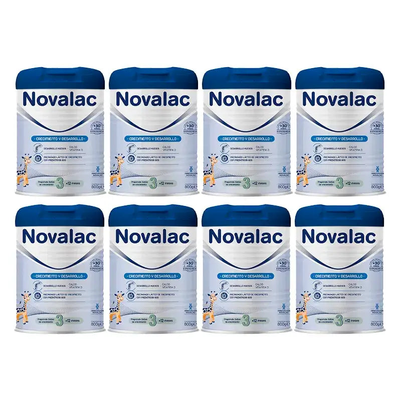Novalac 3 Aufwuchermilch, 8X800 Gr