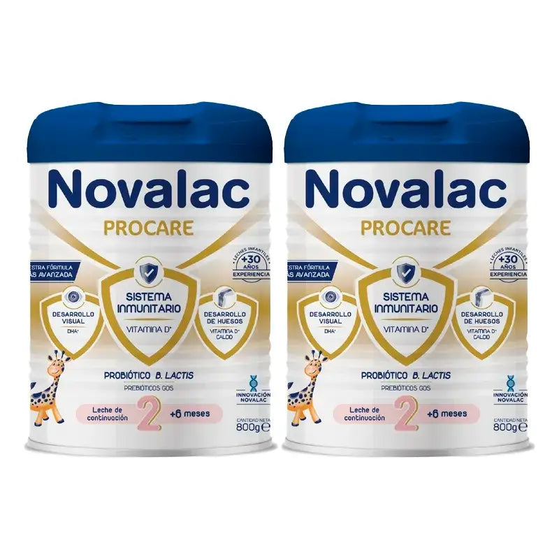 Novalac Procare 2 Folgemilch, 2X800 Gr