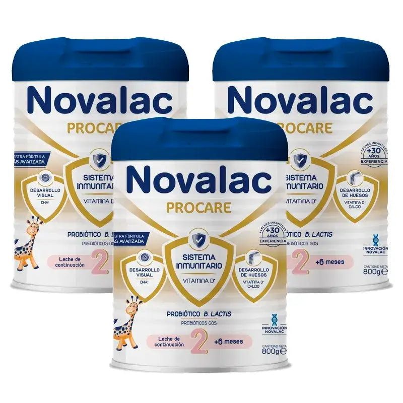 Novalac Procare 2 Folgemilch, 3X800 Gr