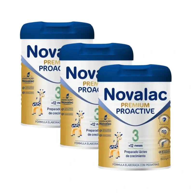 Novalac Premium Proactive 3 Aufwuchermilch, 3X800 Gr