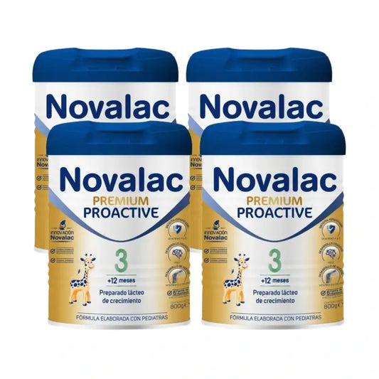 Novalac Premium Proactive 3 Aufwuchermilch, 4X800 Gr