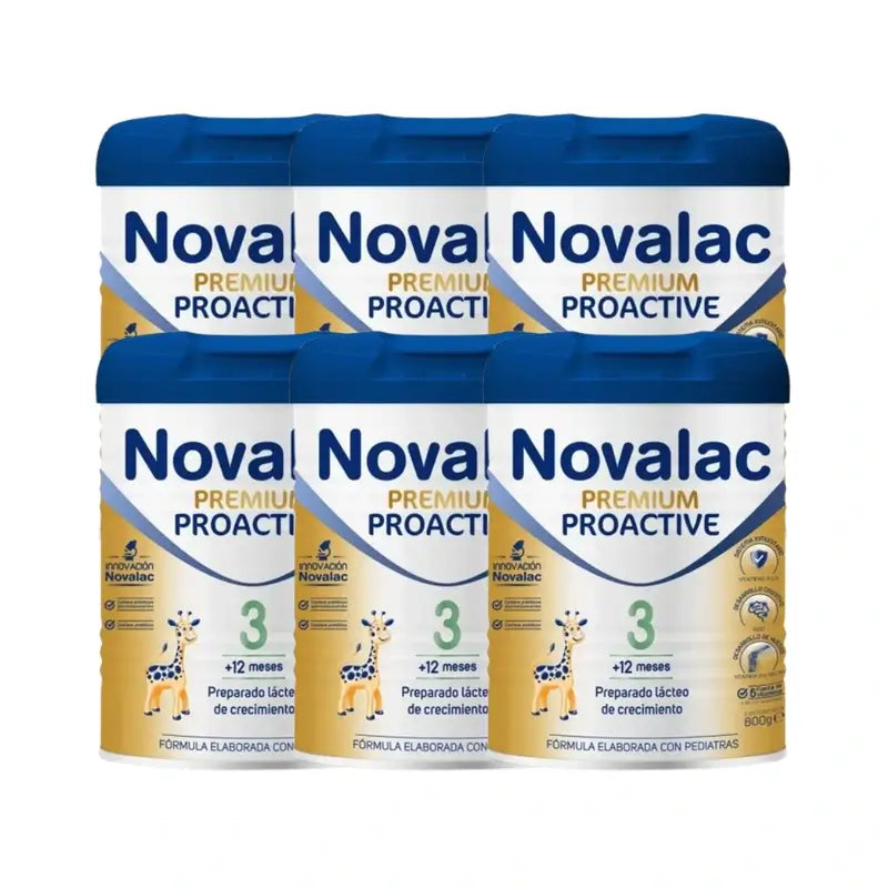 Novalac Premium Proactive 3 Aufwuchs-Milch, 6X800 Gr