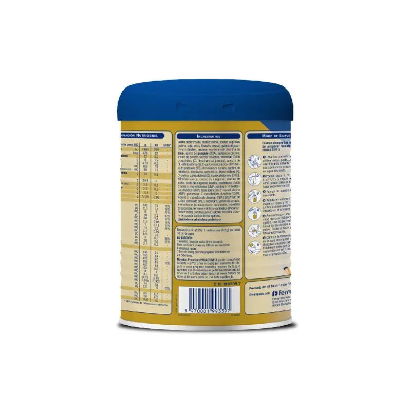 Novalac Premium Proactive 3 Aufwuchermilch, 800 g