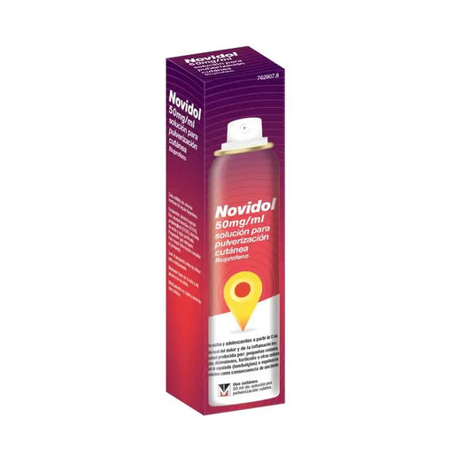 Novidol 50Mg/Ml Hautspray Lösung Spray, 50 ml