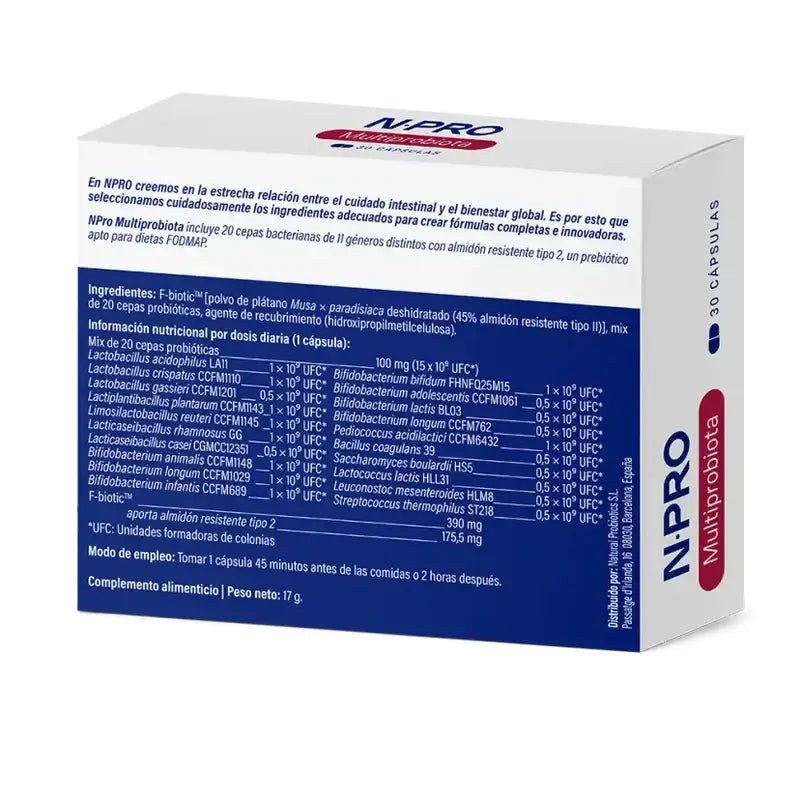 Npro Multiprobiota 30 Kapseln