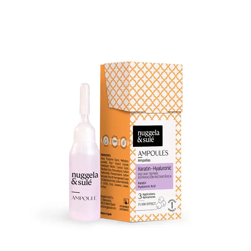 NUGGELA & SULE Hyaluronic Keratin Ampulle 10 ml