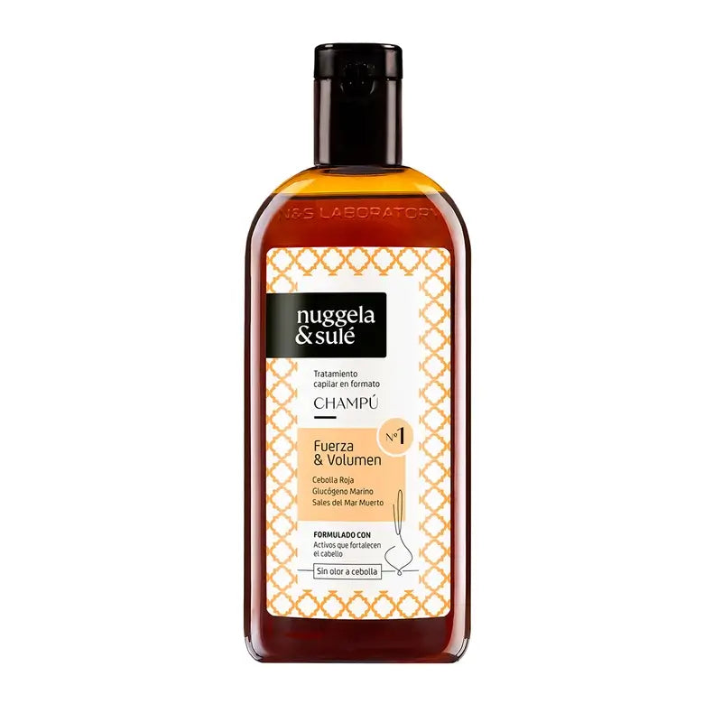 Nuggela & Sule Shampoo Premium Zwiebelextrakt Schwaches und fettiges Haar 250 ml
