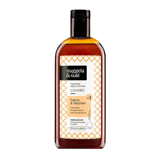 Nuggela & Sule Shampoo Premium Zwiebelextrakt Schwaches und fettiges Haar 250 ml