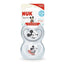 Nuk Schnuller Raum Mickey Mouse Grau T2 6-18M Silikon, 2 Einheiten