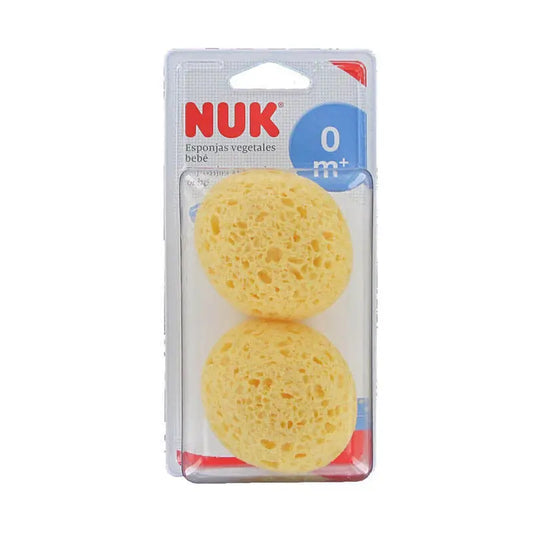 NUK 100% Vegetal Baby Sponges 2 units