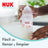 NUK First Choice+ Babyflasche 300 ml, Sauger M, ab 3 Monaten, Koala