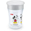 NUK Magic Cup Mickey Mouse Trinklernbecher 230 ml ab 8 Monaten Grau