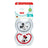NUK Perfect Match Air Schnuller aus Silikon T3 18–36 Monate Mickey Mouse Rot/Grau, 2 Stück