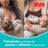 NUK Perfect Match Glasflasche 230 ml, Sauger M, ab 3 Monaten, Regenbogen