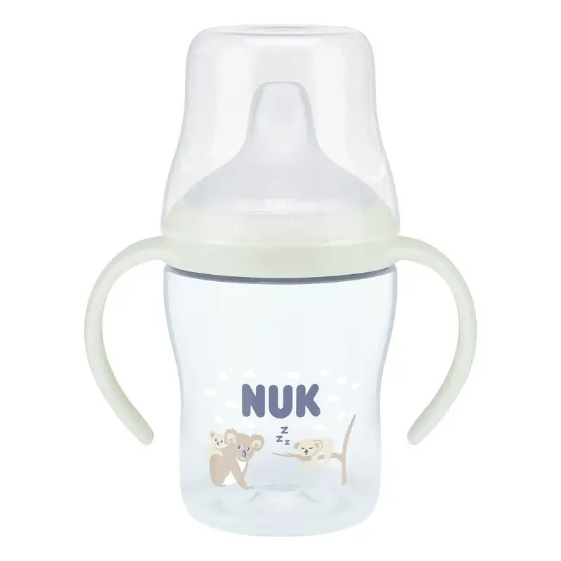 NUK Perfect Match Lernflasche 150 ml ab 6 Monaten Nacht Koala Blau