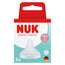 NUK Perfect Match Silikon-Sauger mit Durchflussregulierung für Kinder ab 6 Monaten, 2 Stück