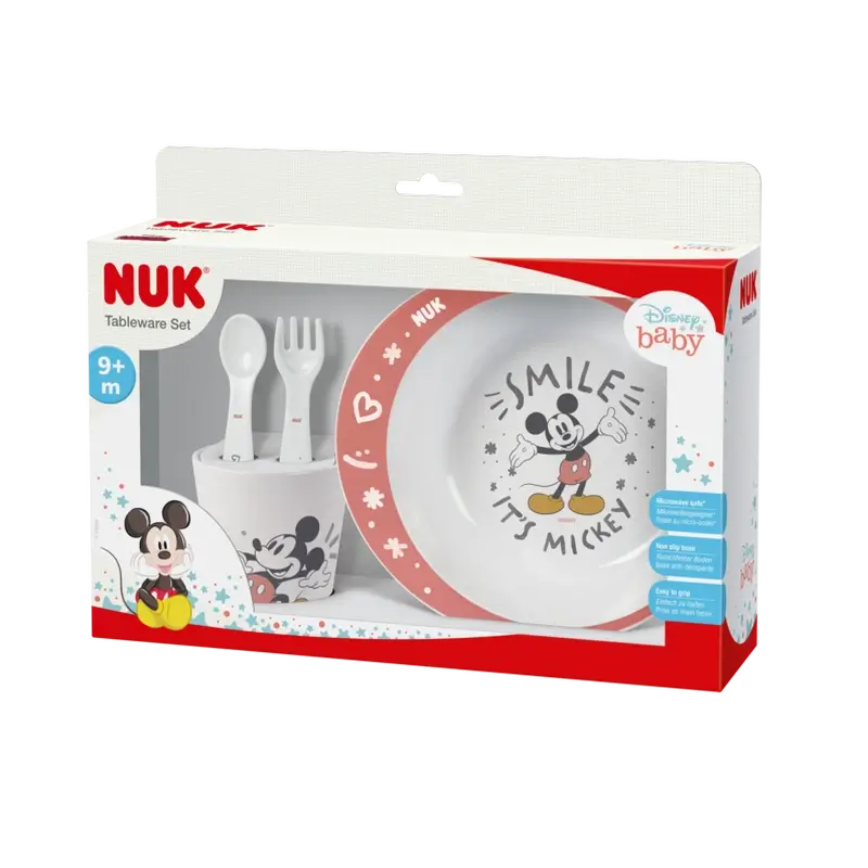 Nuk Mickey Mouse Essgeschirr Set 9M+