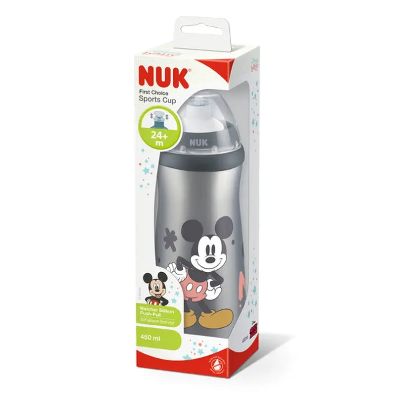 Nuk Sports Cup Mickey Mouse 24M+ Silikon, 450 ml