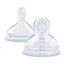 NUK First Choice Teat 0-6 S Silicone, 2 units