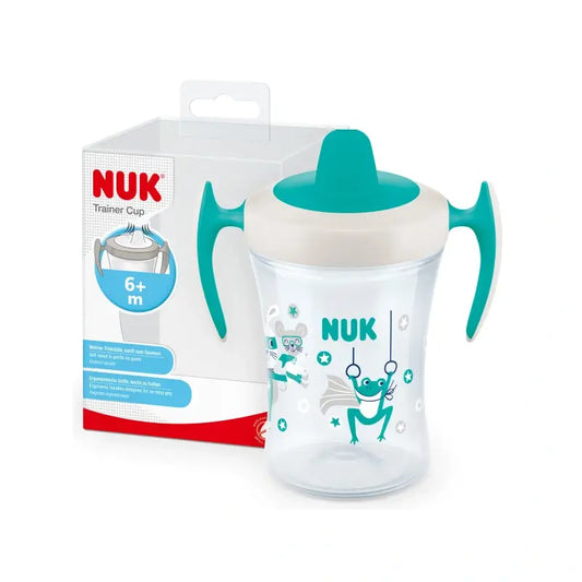 Nuk Trainer Cup Trinklernbecher ab 6 Monaten, grün, 230 ml