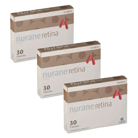Nurane Retina Pack, 3 X 30 Kapseln