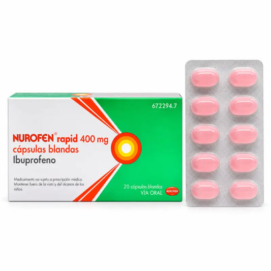 Nurofen Rapid 400 mg, 20 Weichkapseln