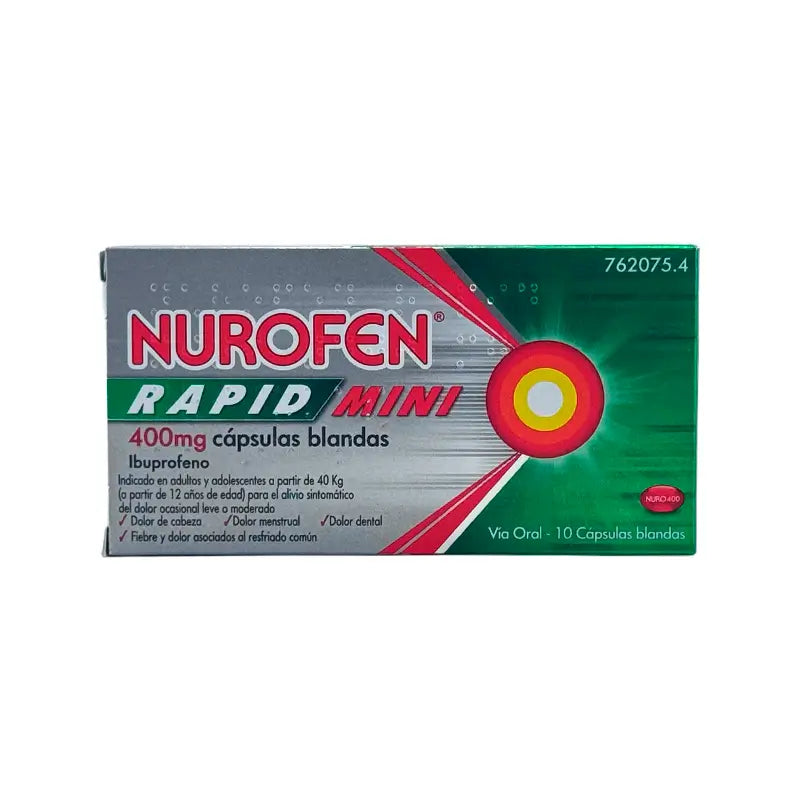 Nurofen Rapid Mini 400 Mg, 10 Weichkapseln