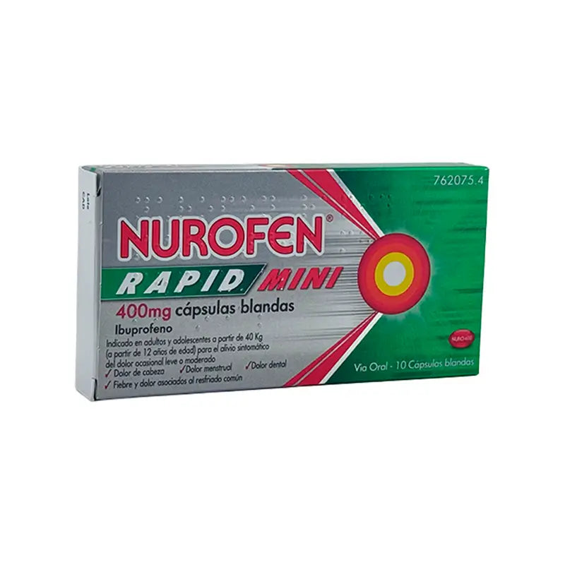 Nurofen Rapid Mini 400 Mg, 10 Weichkapseln