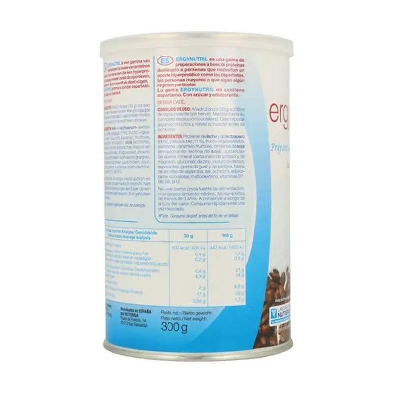 Nutergia Ergynutril (Proteine) Kaffeepulver 300Gr.