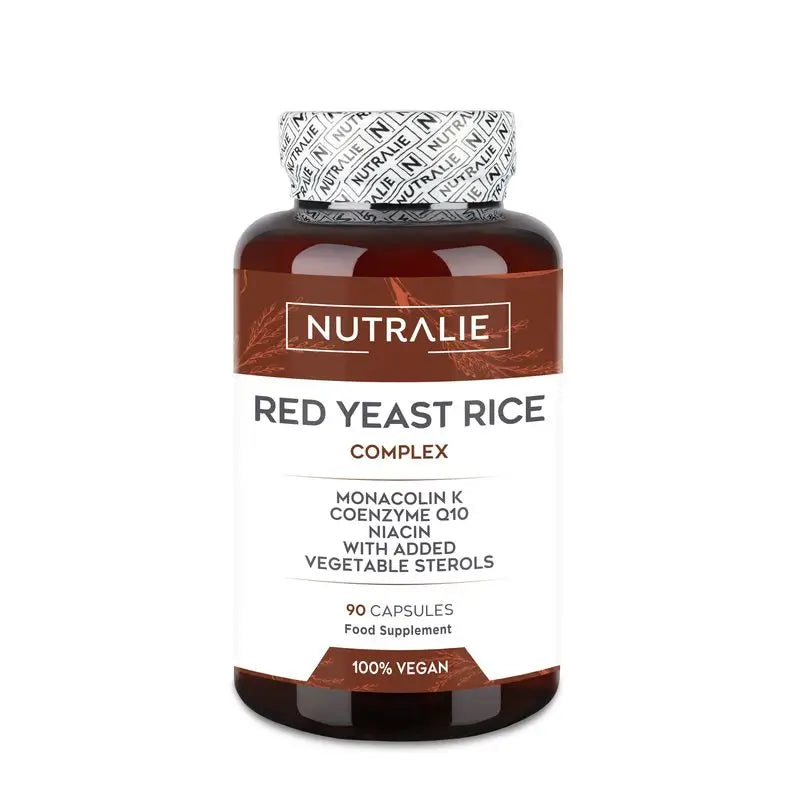 Nutralie Rote Reishefe mit 2,9Mg Monacolin + Q10 , 90 Kapseln